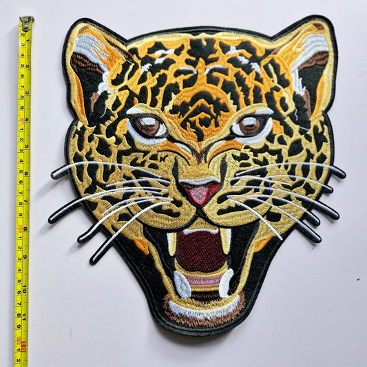 Roaring Leopard Patch (X-Large)