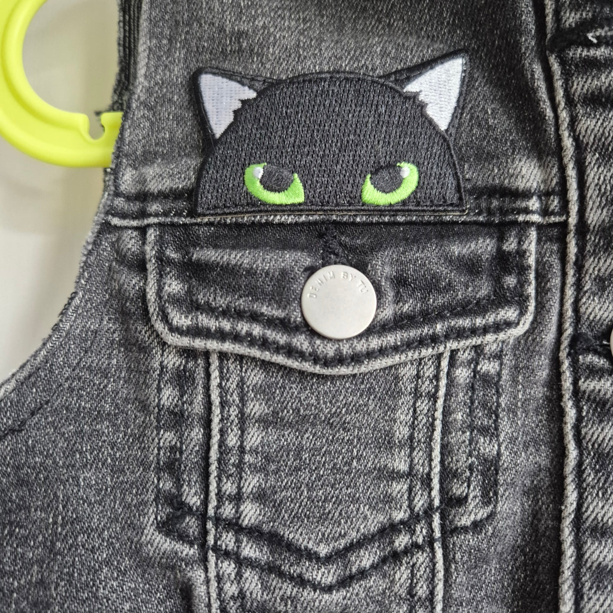 Age 5-6 years Sequin Skull Denim Festival Jacket