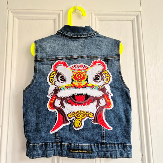 Age 9 - 10 Years Chinese New Year Dragon Festival Jacket