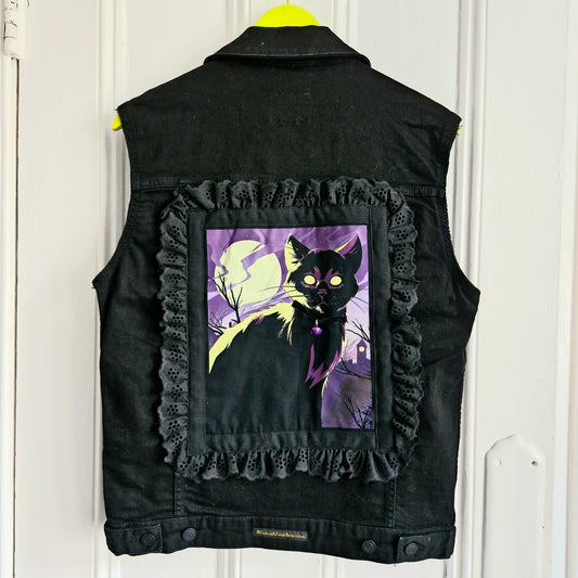 Feline of the Night battle Jacket - men's size M