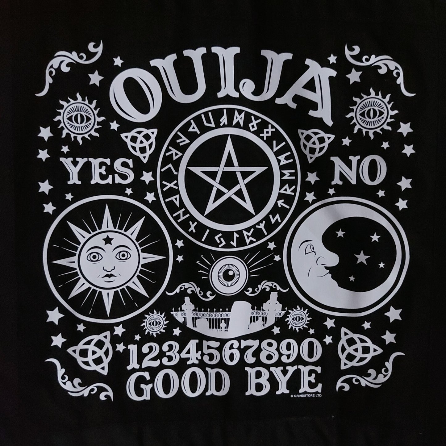 Ouija Tie Bleach Denim Jacket - Size 16