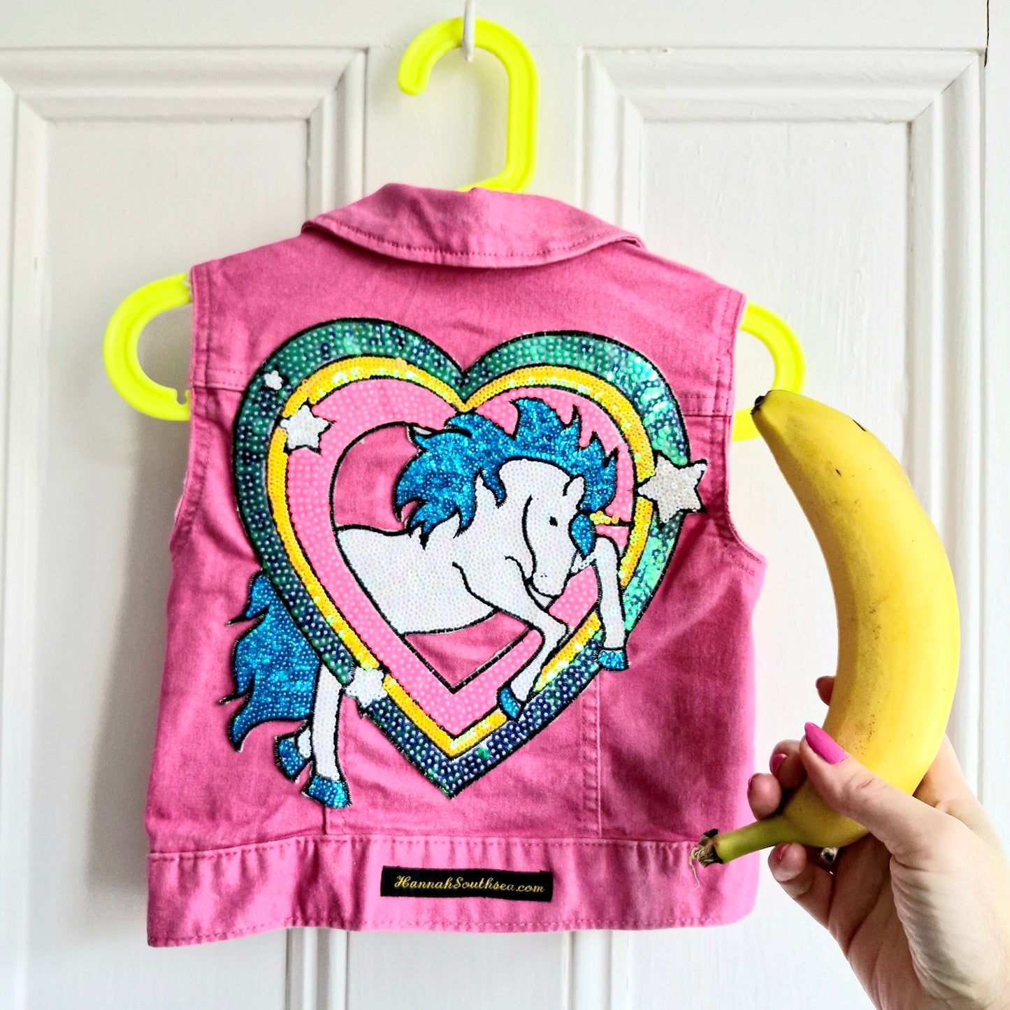 Kids Butterfly and Unicorn Battle Jacket - Age 5 years