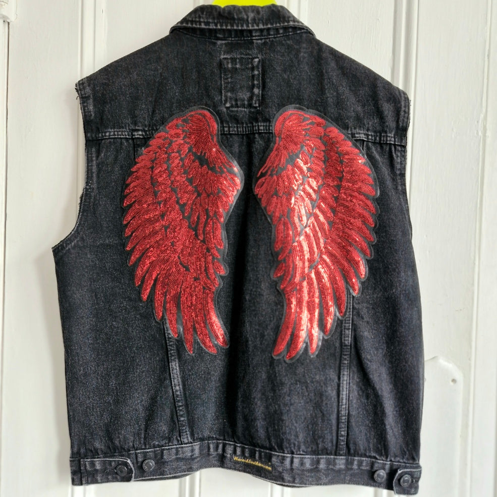 Angel Wing Battle Jacket - Men's Size XL