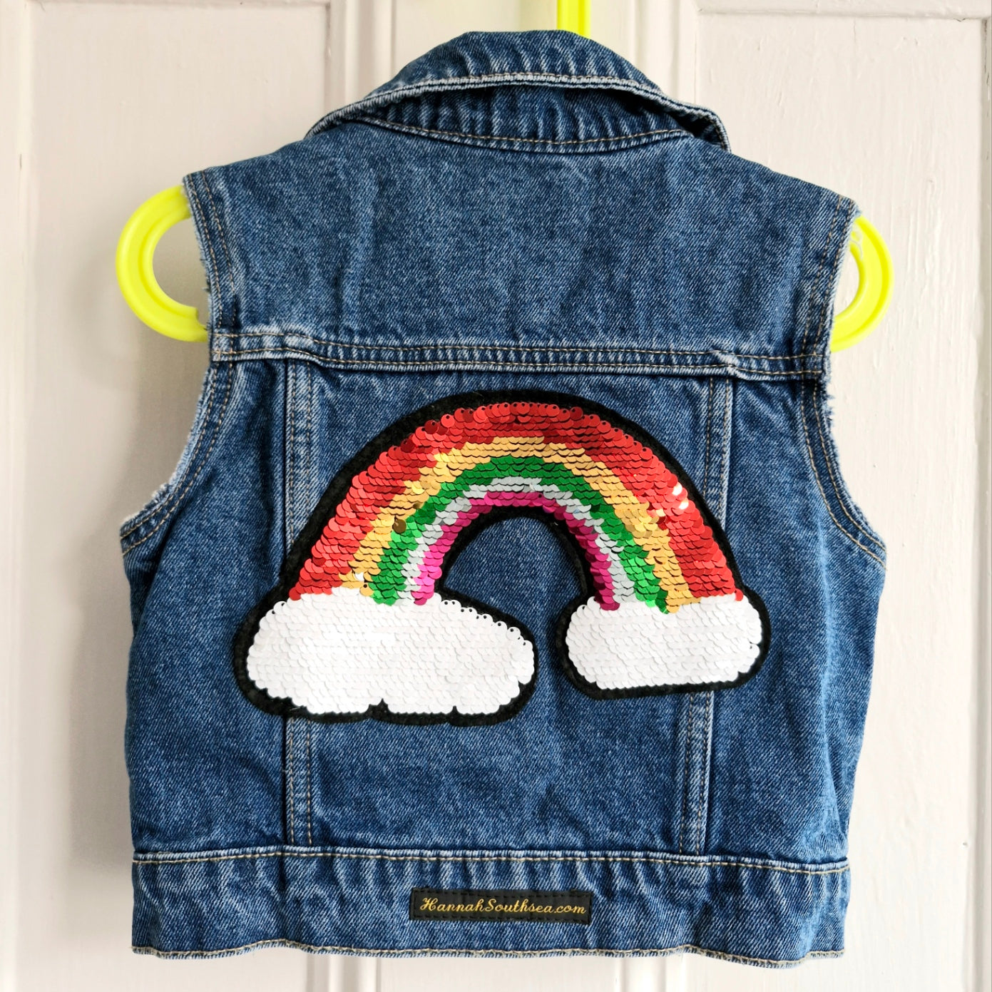 Kids Reversible Rainbow Battle Jacket - Age 6