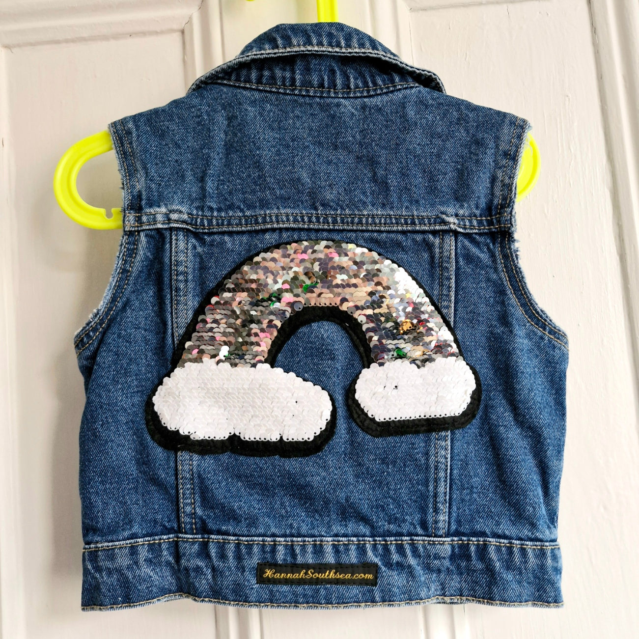 Kids Reversible Rainbow Battle Jacket - Age 6