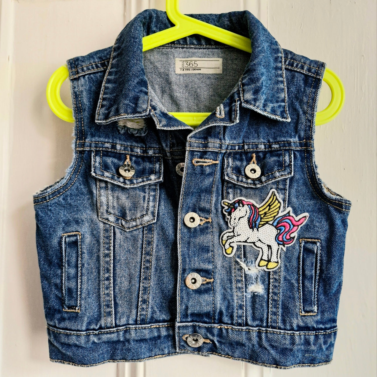 Kids Reversible Rainbow Battle Jacket - Age 6