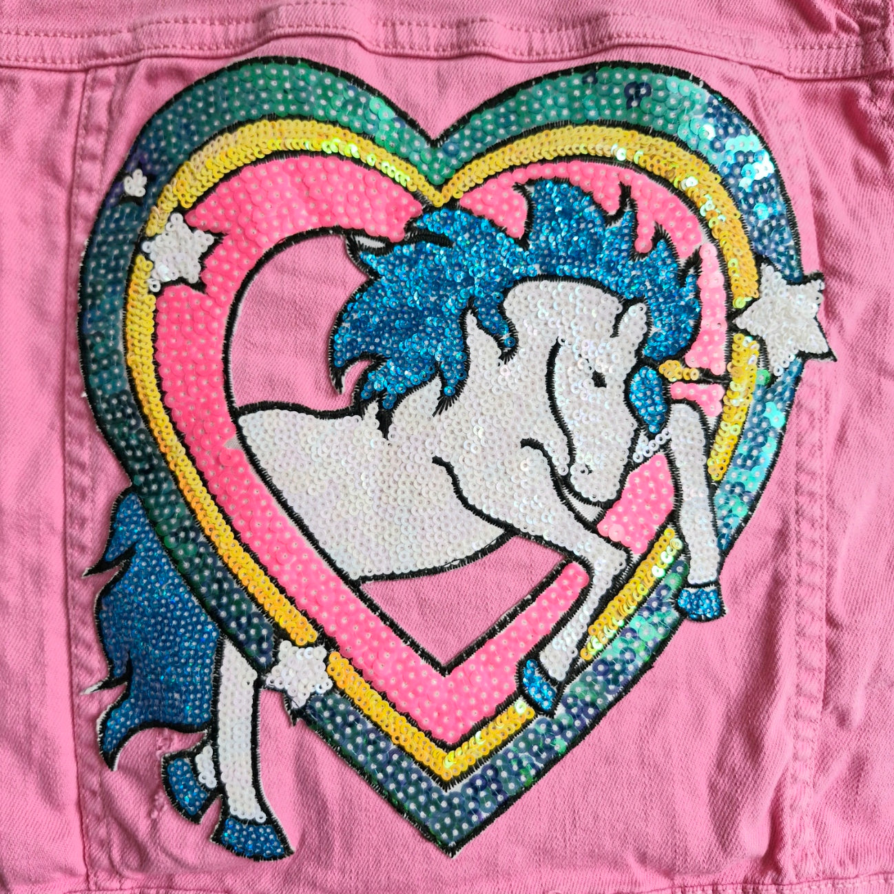 Kids Unicorn Pink Battle Jacket - Age 7 years