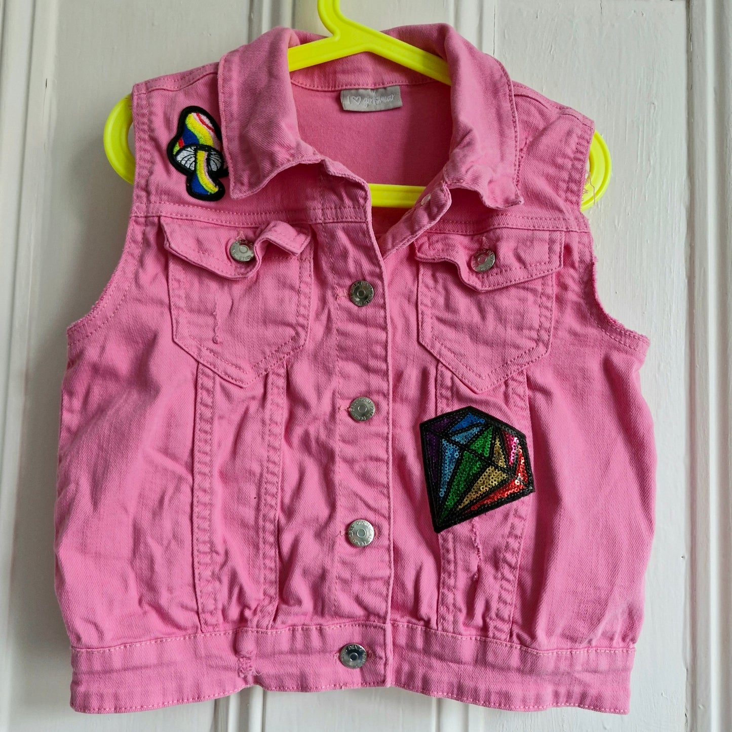 Kids Unicorn Pink Battle Jacket - Age 7 years