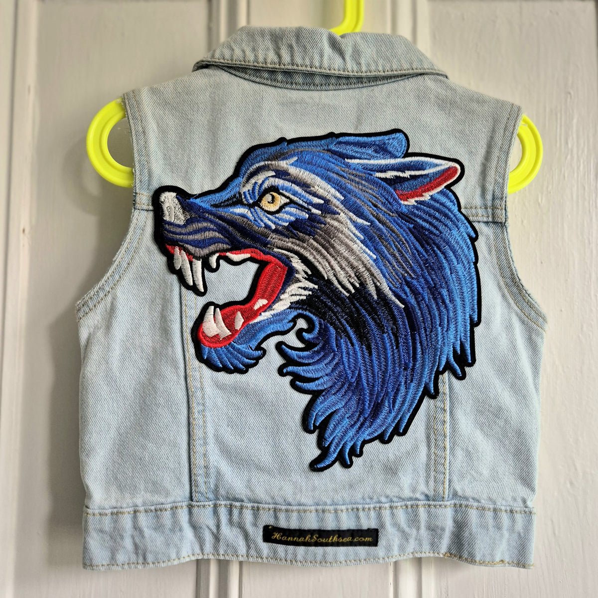 Blue Wolf Large Patch